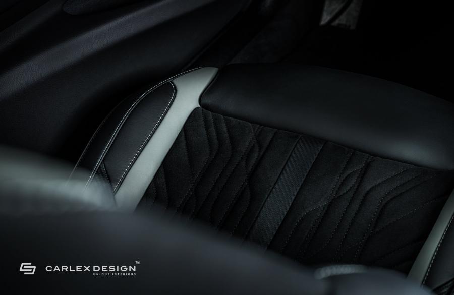 Детали интерьера BMW 320i Sedan by Carlex Design 2017 года  (фото 3 из 11)